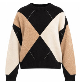Hartford Pullover Mathy Black&beige