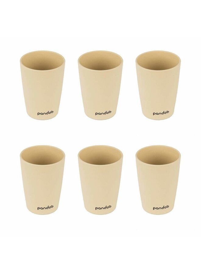 Bambus Trinkbecher - 6er Pack