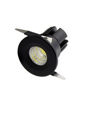 Inbouwspot | LED | Mini | Rond | Zwart