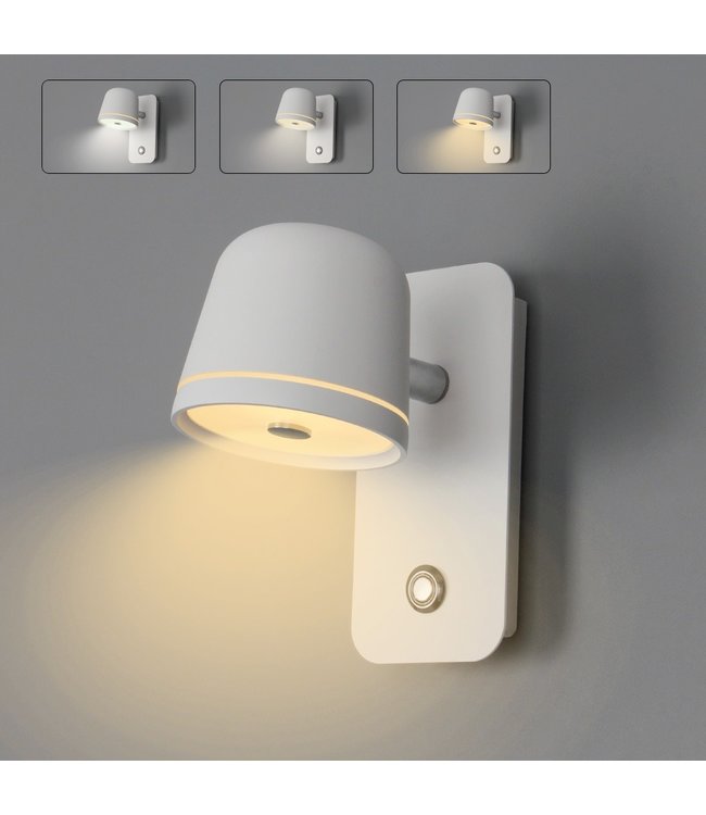 Wandverlichting | LED | Met touch dimmer | Dim to Warm |  Wit