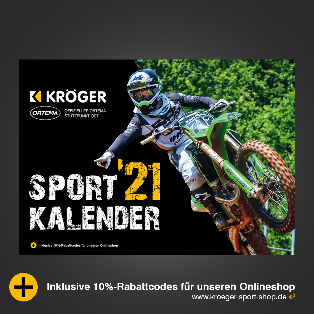 Kroger Sportkalender 2021 Wandkalender Inkl 10 Rabattcodes Offizieller Ortema Stutzpunkt Ost