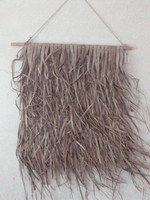 Wandkleed gevlochten Palmblad M