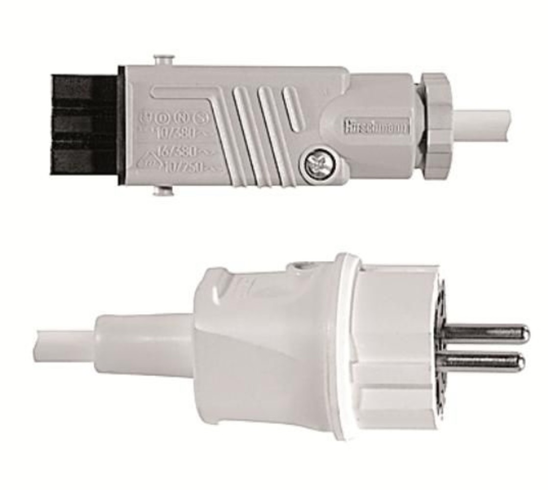 Solamagic Aansluitkabel Hirschmann 5M Wit