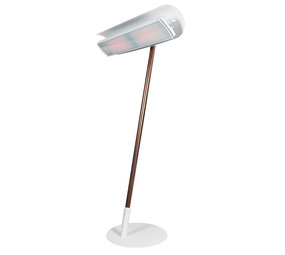 Heatscope Heatscope Free Statief wit met hout Heatscope Heatscope Free Statief wit met hout