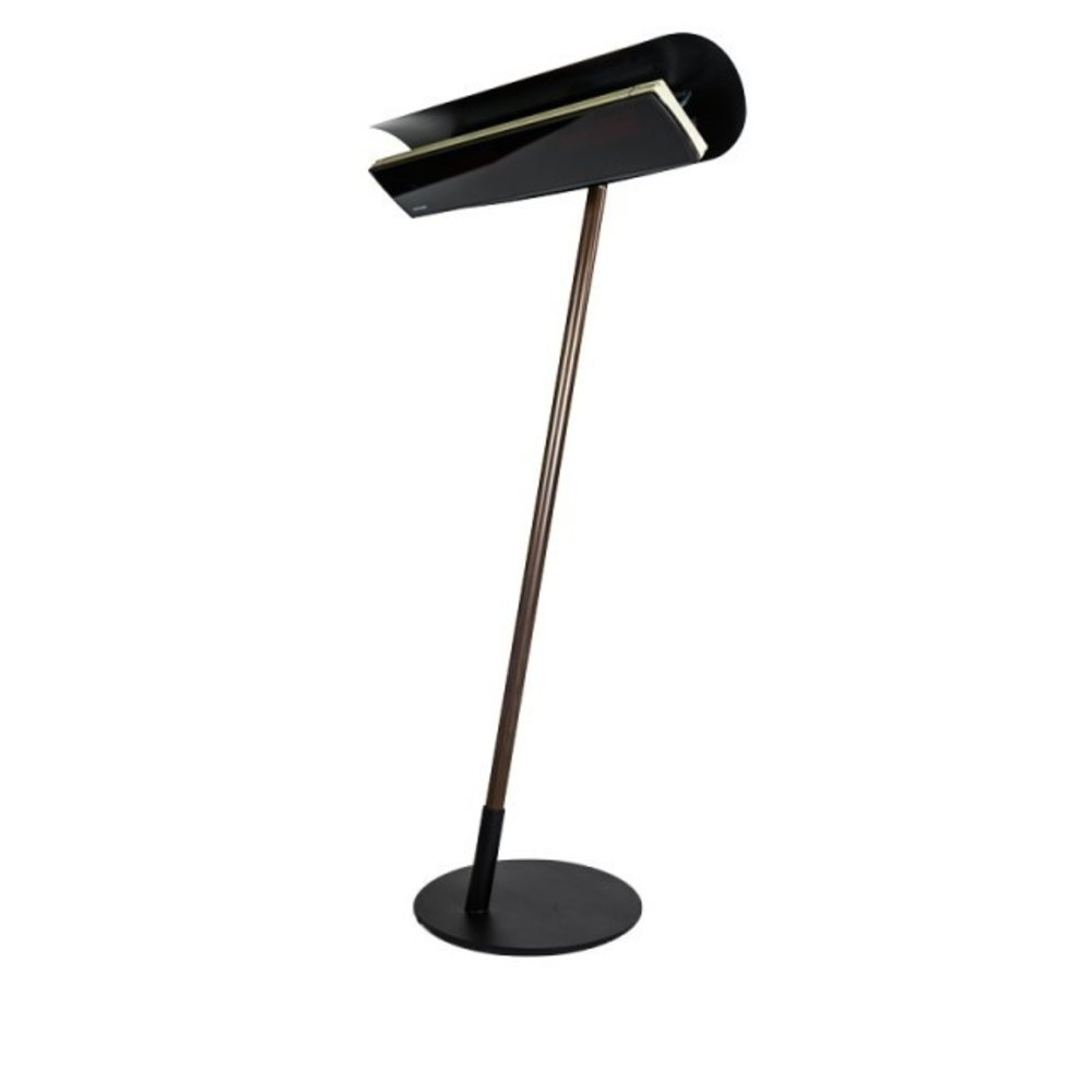 Heatscope Heatscope Free Statief zwart met hout Heatscope Heatscope Free Statief zwart met hout