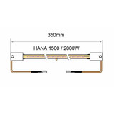 Burda 1500W IR-lamp HANA LGHS1500V Burda 1500W IR-lamp HANA LGHS1500V