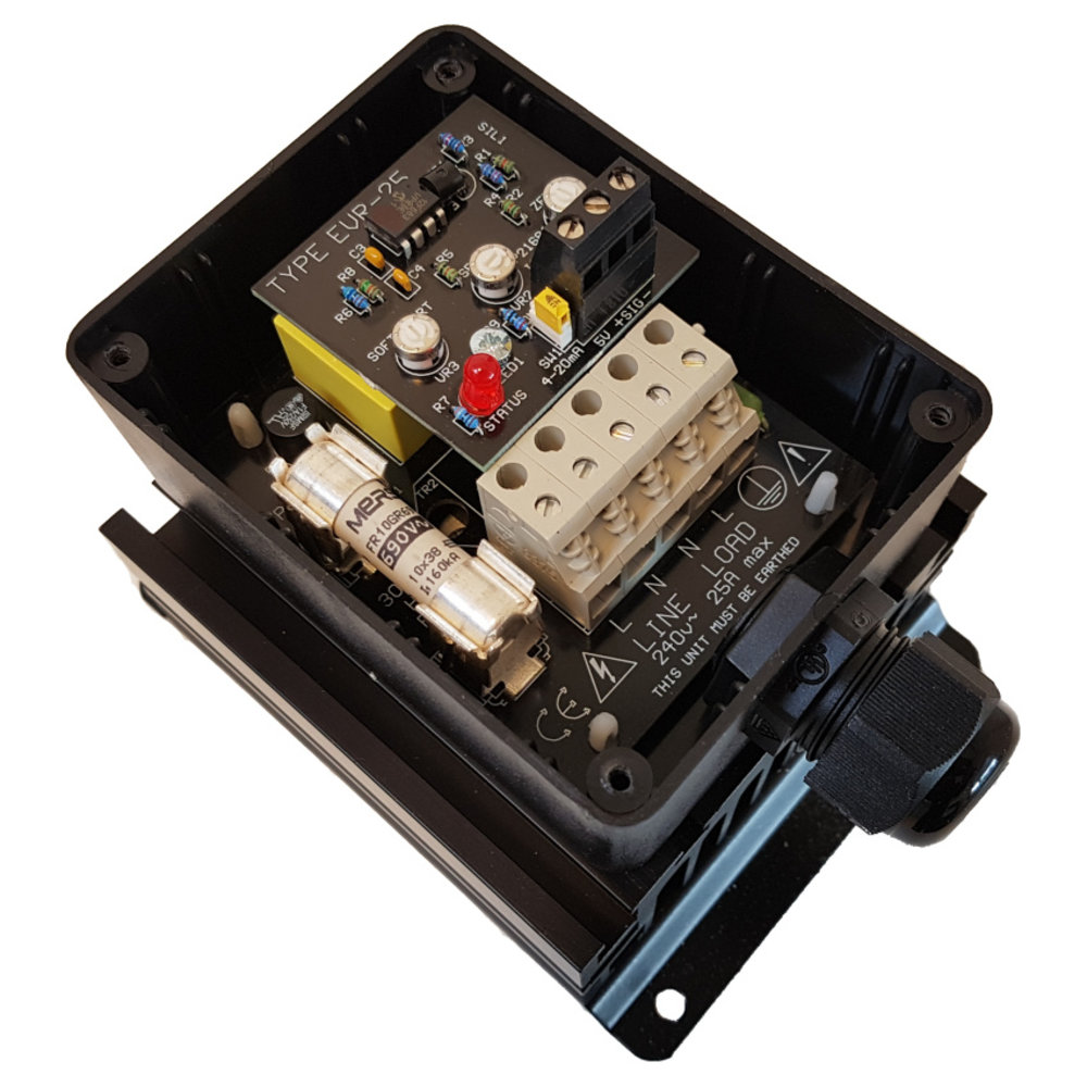 Dimmer EVR 25A  PA 0-10V aansturing Dimmer EVR 25A  PA 0-10V aansturing