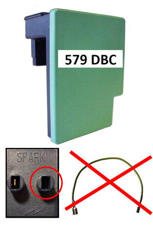 SBM Branderautomaat 579 DBC voor SBM RI/XDI/XFR SBM Branderautomaat 579 DBC voor SBM RI/XDI/XFR