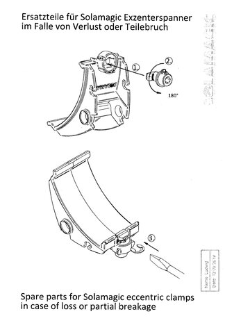Solamagic Excenterspanner T-beugel Solamagic Solamagic Excenterspanner T-beugel Solamagic