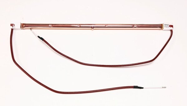 -Universeel IR-lamp Ultra Low Glare 2x 400mm draad 1500W -Universeel IR-lamp Ultra Low Glare 2x 400mm draad 1500W