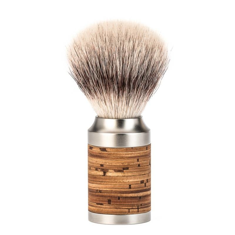Mühle Travel Shaving Brush With Silvertip Fibre® Anodised Aluminium - View #8