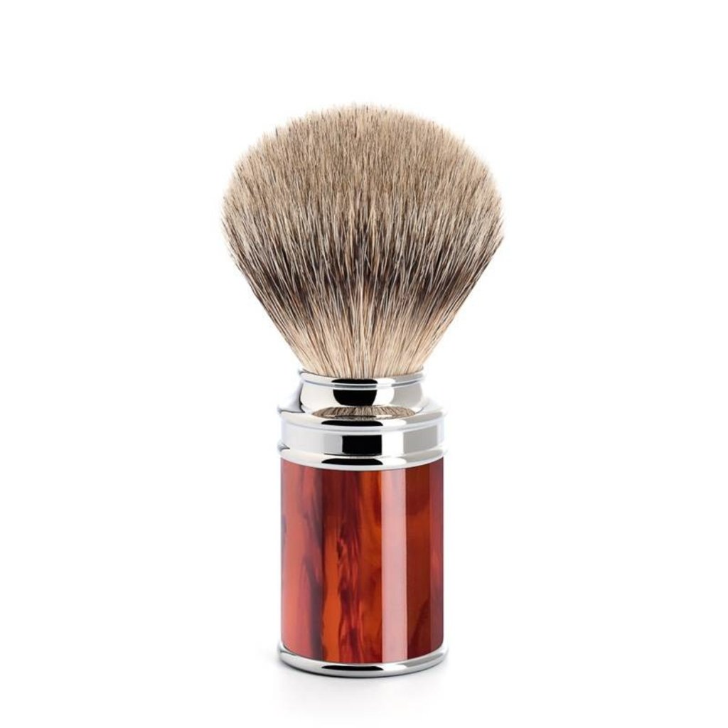 Shaving Brush Silvertip Badger - Turtle