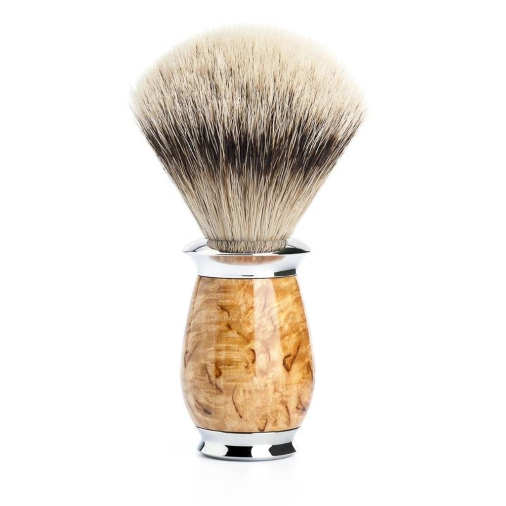 Shaving Brush Silvertip Badger - Maserbirke