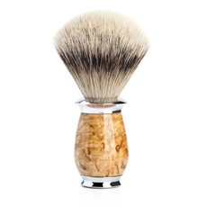 Shaving Brush Silvertip Badger - Maserbirke