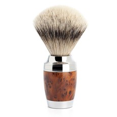 Scheerkwast Silvertip Dassenhaar - Thuja wood