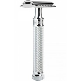 R89twist - Safety Razor - Chroom Gesloten Kam - Twist