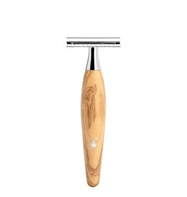 R870SR - Safety Razor - Olive wood Closed Comb