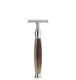 R42SR - Safety Razor - Genuine horn Closed Comb