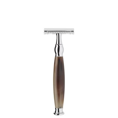 R42SR - Safety Razor - Genuine horn Closed Comb