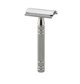 AS-D2 - Safety Razor - Mat Chroom Gesloten Kam