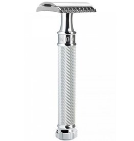 R41twist - Safety Razor - Chroom Open Kam - Twist