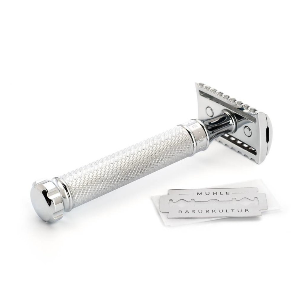 Safety Razor - Chrome Twist