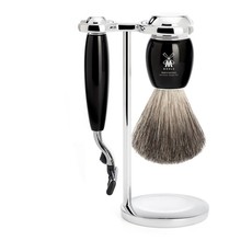 Shaving Set Vivo 3-part - Black - Mach3®