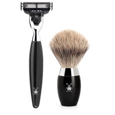 Shaving Set Kosmo 3-part - Black - Mach3®