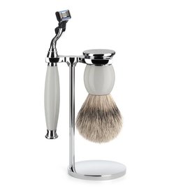 S93P84 - Shaving Set Sophist - Porcelain - Mach3® - Badger