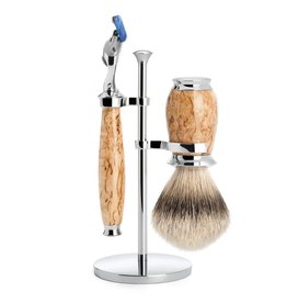 S091H55F - Shaving Set Purist - Maserbirke - Fusion® - Badger
