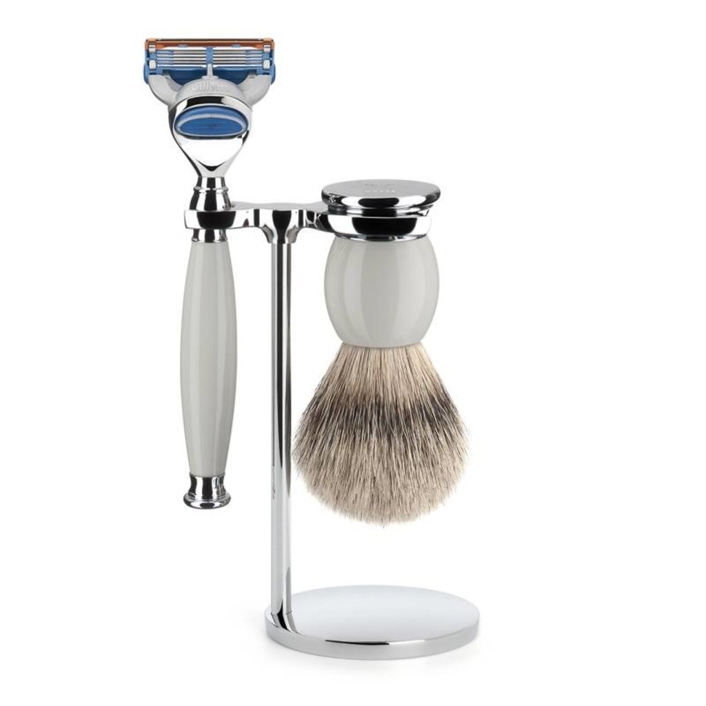 Shaving Set Sophist 3-part - Porcelain - Fusion®