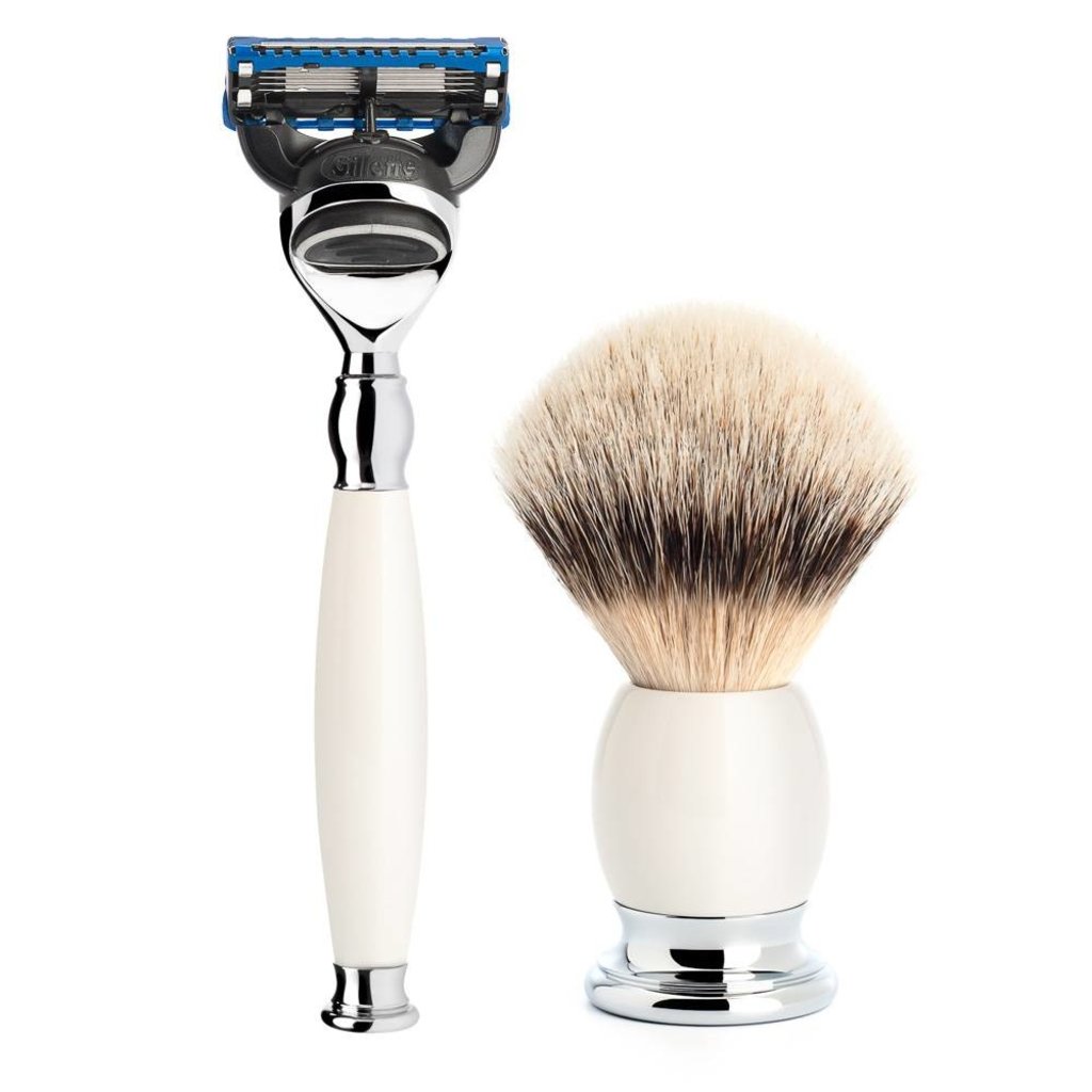 Shaving Set Sophist 3-part - Porcelain - Fusion®