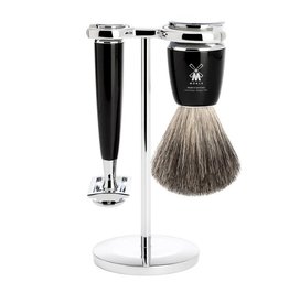 S81M226SR - Scheerset Rytmo - Zwart - Saf.Razor - Dashaar