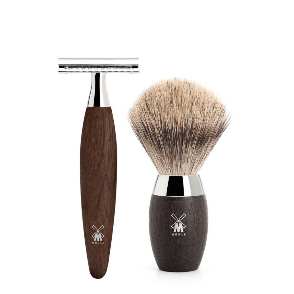 Scheerset Kosmo 3-delig - Moeraseik - Saf.Razor