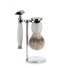 Shaving Set Sophist 3-part - Porcelain - Saf.Razor