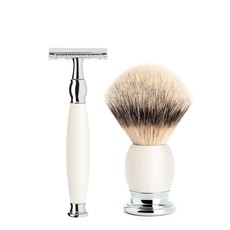 Shaving Set Sophist 3-part - Porcelain - Saf.Razor