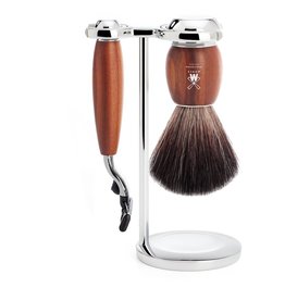 S21H331M3 - Shaving Set Vivo - Plum wood - Mach3® - Fibre®