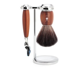 S21H331F - Shaving Set Vivo - Plum wood - Fusion® - Fibre®