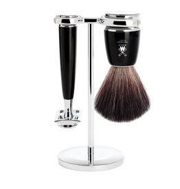 S21M226SR - Scheerset Rytmo - Zwart - Saf.Razor - Fibre®