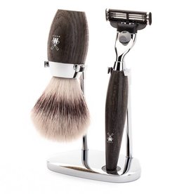 S31H873 - Shaving Set Kosmo - Bog Oak - Mach3® - Fibre®