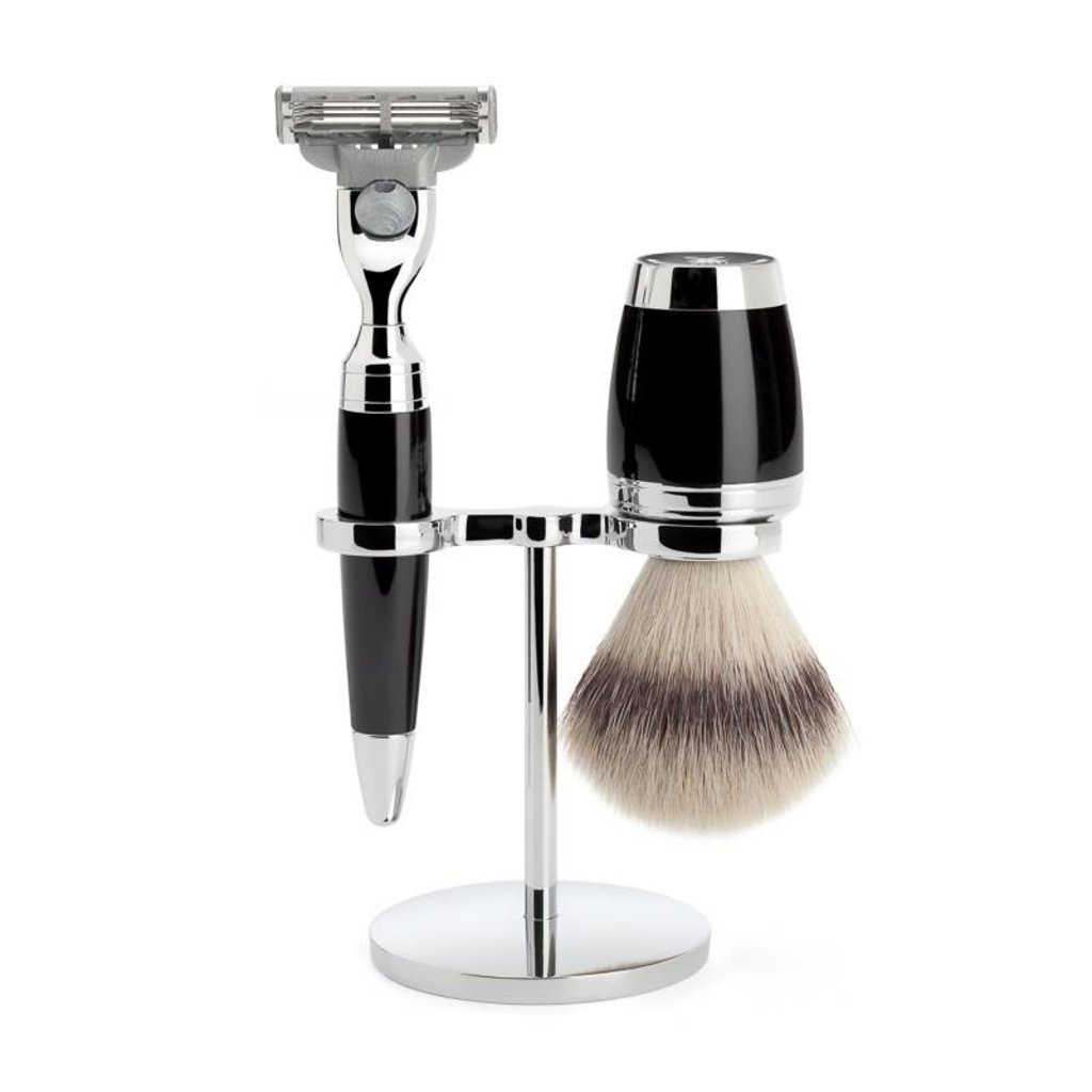 Shaving Set Stylo 3-part - Black - Mach3®