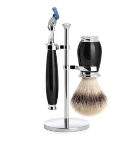 S31K56F - Shaving Set Purist - Black - Fusion® - Fibre®