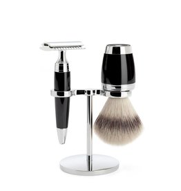 S31K76SR - Scheerset Stylo - Zwart - Saf.Razor - Fibre®