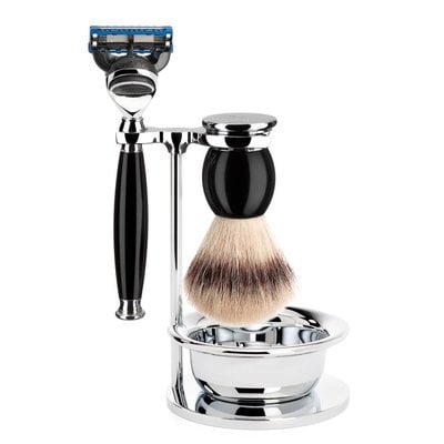 S33K44SF - Shaving Set Sophist - Black - Fusion® - Fibre®