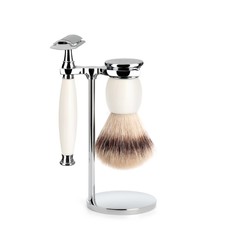 Shaving Set Sophist 3-part - Porcelain - Saf.Razor