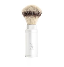 31M530 - Travel Shaving Brush Silvertip Fibre® Anodised aluminium