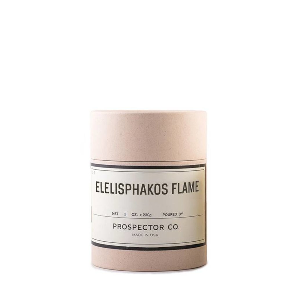 Prospector Co. Candle Eleisphakos Flame 5oz.