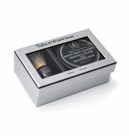 00208 - Giftbox Shaving Brush en shaving cream Jermyn Street