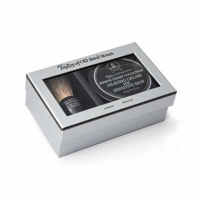 00208 - Giftbox Shaving Brush en shaving cream Jermyn Street