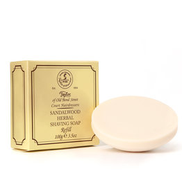 01051 - Refill Sandalwood 100g shaving soap.